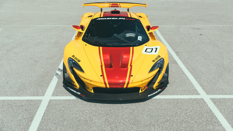 Illustration for article titled McLaren P1 GTR Casually Parked Amongst PlebeiansÂ
